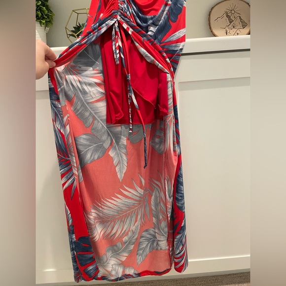 Windsor Tropical Maxi Slit Dress - Picture 6 of 12